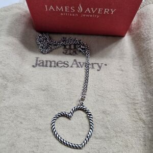 James Avery Changeable Heart Necklace